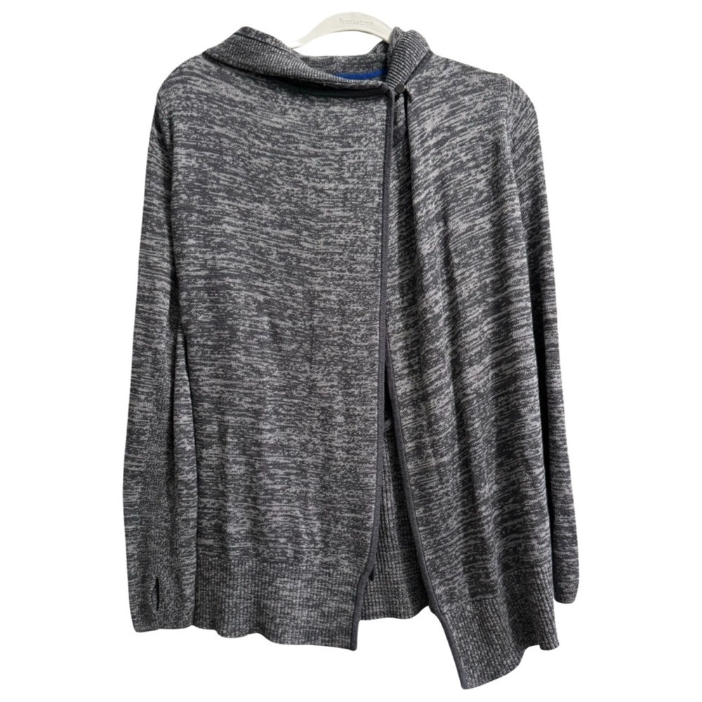 Lululemon Peace Of Mind Wrap Heathered Dark Slate / Silver Spoon Size 4